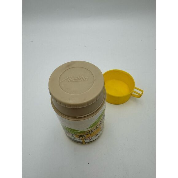 Vintage 1960s Disney Mickey Mouse Aladdin Industries Plastic Lunch Box Thermos - Picture 7 of 8